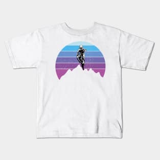 Retro Mountain Bike Kids T-Shirt